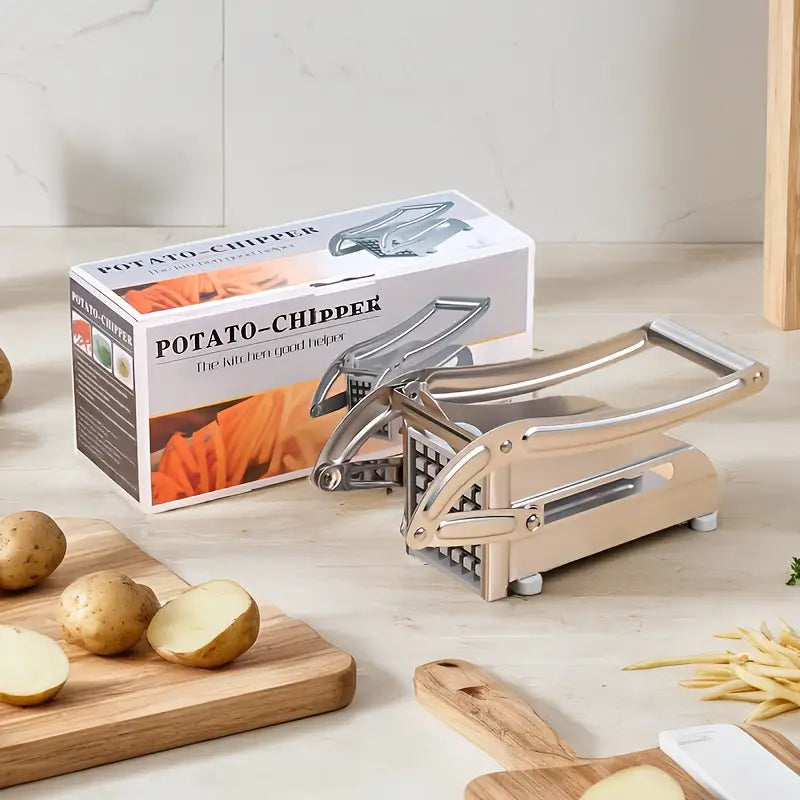 Stainless Steel Slicer – Durable, Multi-Functional, Ideal for Fruits & Veggies.