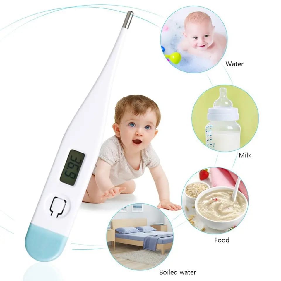 1Pcs Digital Fever Temperature Thermometer