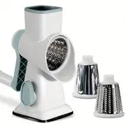 Rotary Vegetable Slicer – Multifunctional Manual Grater & Chopper!