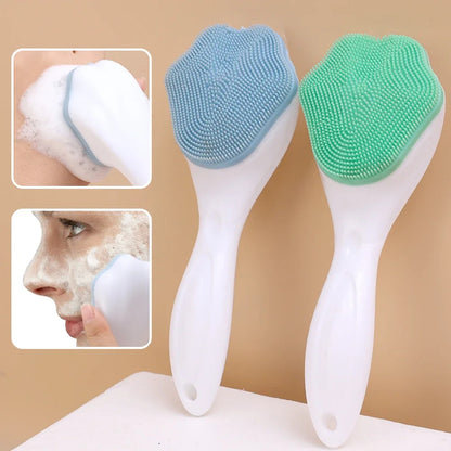 Silicone Face Scrubber Facial Brush